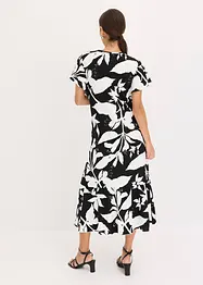 Midi jurk met kapmouwen, bonprix