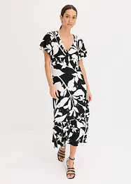 Midi jurk met kapmouwen, bonprix