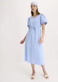 Midi jurk met wijde mouwen, bonprix