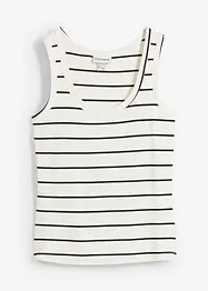 Geribd tanktop, bonprix