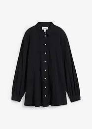 Lange blouse, wijd model, van katoen, bonprix