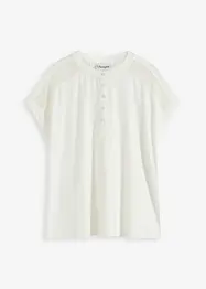 Shirt met kanten inzetstuk, bonprix