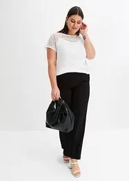Shirt met kant, bonprix