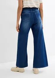 Wide leg jeans, mid waist, comfortabele band, bonprix