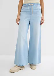 Wide leg jeans, mid waist, comfortabele band, bonprix