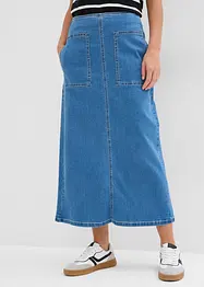 Midi spijkerrok, mid waist, bonprix