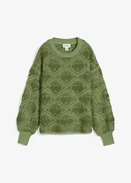 Gebreide boxy trui, bonprix