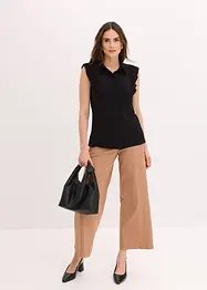 Blouse met volants, bonprix