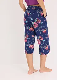 Culotte pyjamabroek met steekzakken en viscose, bonprix