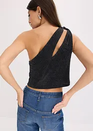 Top met one shoulder twist, bonprix