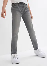 Jegging met mid waist (set van 2), bonprix