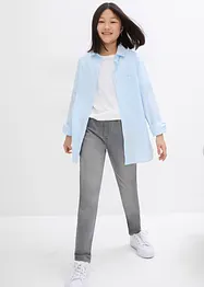 Jegging met mid waist (set van 2), bonprix