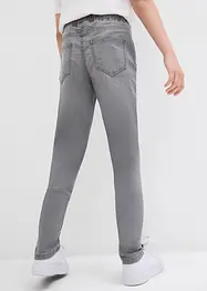 Jegging met mid waist (set van 2), bonprix