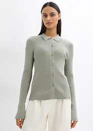 Gebreid vest van viscosemix, bonprix