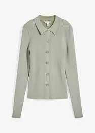 Gebreid vest van viscosemix, bonprix