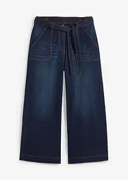 Wijde jeans, high waist, cropped, bonprix