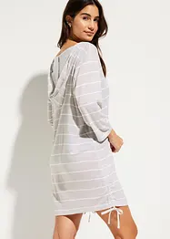 Lang strandshirt met capuchon van viscose, bonprix