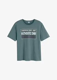 T-shirt van puur katoen, loose fit, bonprix