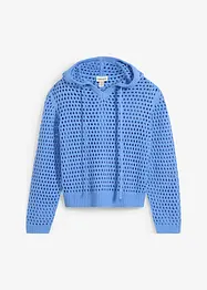 Ajour trui met capuchon, bonprix