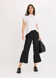 Culotte met krijtstrepen, bonprix