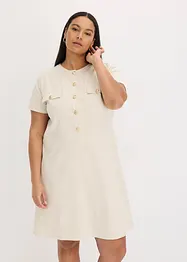 Mini jurk met licht uitlopende rok, bonprix