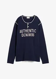 Henley trui van puur katoen, bonprix