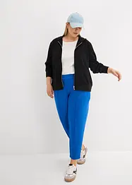 Sweatvest scuba met lange mouwen, bonprix
