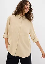 Blouse van een vloeiende viscosemix, bonprix