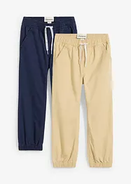 Instapbroek van puur katoen (set van 2), bonprix