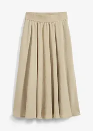Maxi rok met een comfortabele band, bonprix