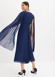 Chiffon jurk met plissérok, bonprix