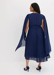 Chiffon jurk met plissérok, bonprix