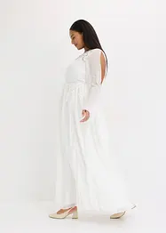Trouwjurk van chiffon met kant, bonprix
