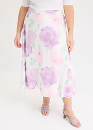 Gedessineerde maxi rok met comfortabele band, bonprix
