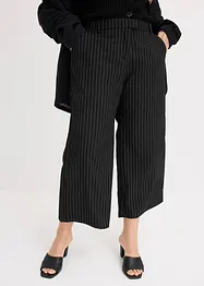 Culotte met krijtstrepen, bonprix