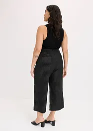 Culotte met krijtstrepen, bonprix