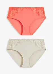 Maxislip (set van 2) met gerecycled polyamide, bonprix