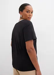 T-shirt met contrasterend detail, bonprix