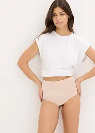 Corrigerende hipster met glanseffect, medium corrigerend, bonprix