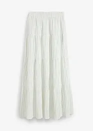 Gestreepte maxi rok van puur katoen, bonprix
