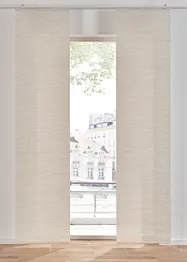 Transparant paneelgordijn in bamboe look (1 stuk), bonprix