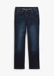 Straight jeans met mid waist, bonprix
