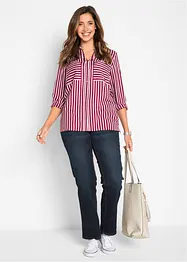 Straight jeans met mid waist, bonprix
