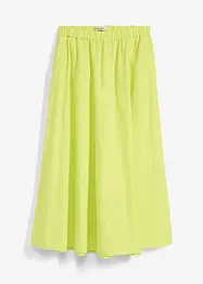 Midirok van een soepel vallende linnenmix, bonprix