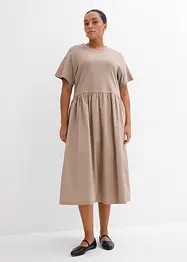 Midi-jurk van puur katoen, bonprix