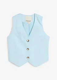 Linnen gilet, bonprix