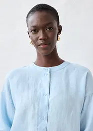 Oversized blouse van puur linnen, bonprix