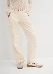 Cargo broek van puur katoen, bonprix