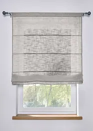 Vouwgordijn linnen look, bonprix