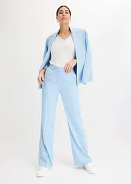 Shirt met lange mouwen en kant, bonprix